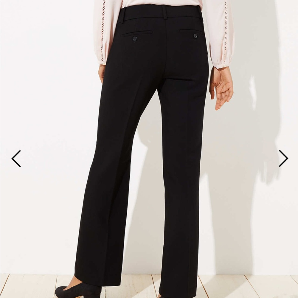 NWT Loft Black Pants - Picture 2 of 8
